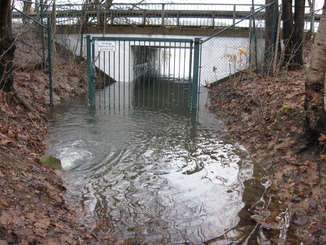 Hochwasser im Ruhrtunnel